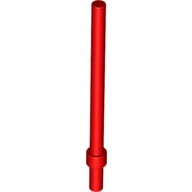 Lego tyčinka s kroužkem 6L, červená (4533906, 4538723, 6061539, 6081989, 6115534, 6170487)